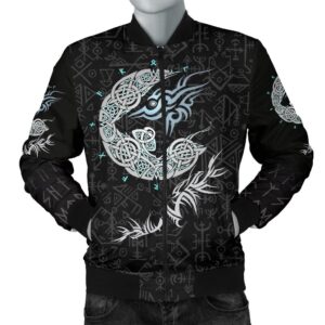Fenrir Wolf Men's Bomber Jacket A27 Bomber Jacket