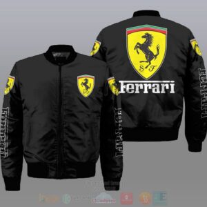 Ferrari Car Bomber Jacket