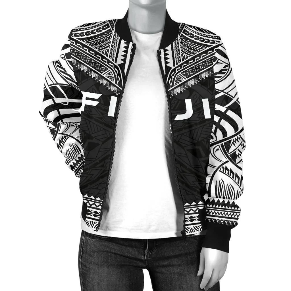 Fiji-Polynesian-Chief-WomenS-Bomber-Jacket-Black-Version-Bn10-Bomber-Jacket-2