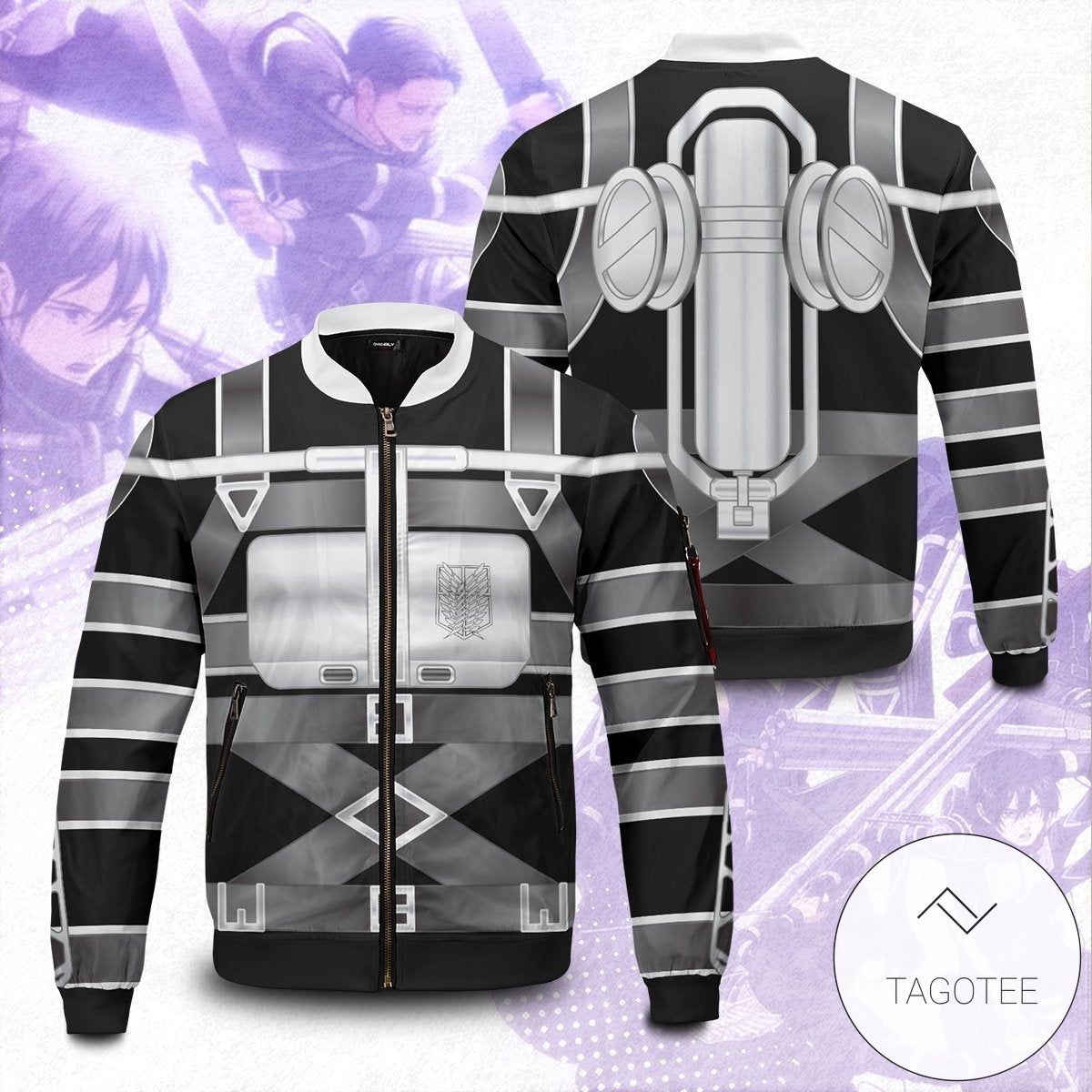 Final Aot Uniform Bomber Jacket Final Aot Uniform Bomber Jacket