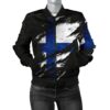 Finland In Me Women's Bomber Jacket - Special Grunge Style A31 Bomber Jacket