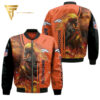 Fire Horse Denver Broncos Full Print Bomber Jacket