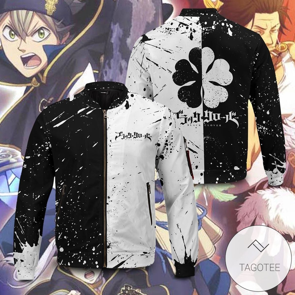 Five Leaf Clover Bomber Jacket 2 Five Leaf Clover Bomber Jacket 2