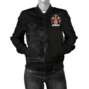 Fleischauer Germany Men's Bomber Jacket - German Family Crest A7 Bomber Jacket