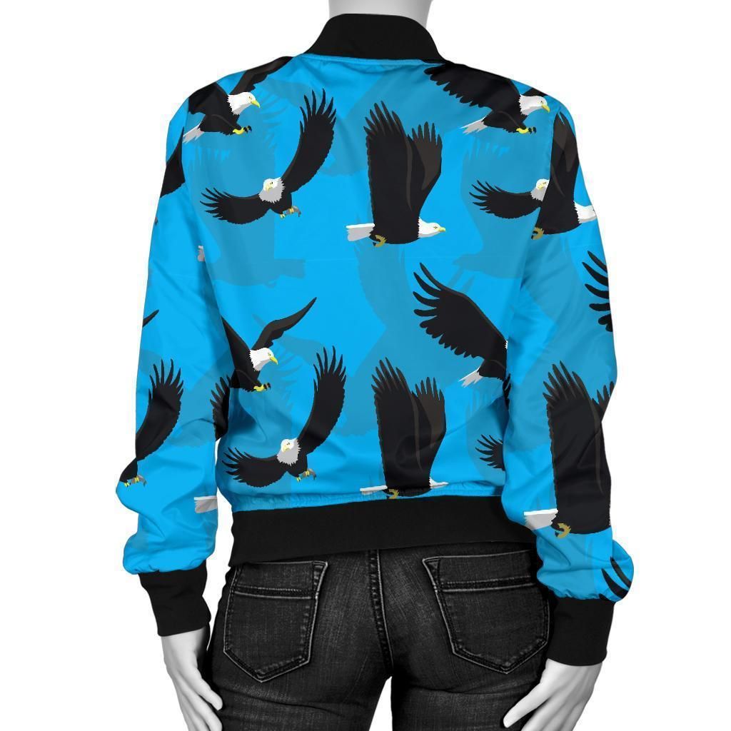 Flying-Eagle-Pattern-Print-Women-Casual-Bomber-Jacket-2