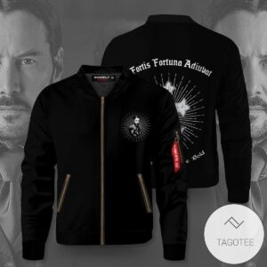 Fortis Fortuna Adiuvat Bomber Jacket 2