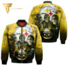 Freddy Jason Michael Myers Pittsburgh Steelers Bomber Jacket