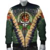 Friel or O'Friel Ireland Bomber Jacket - GD Irish Legend Shamrock V Tie-Dye A7 Bomber Jacket