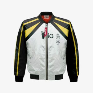 Fukurodani Bomber Jacket Custom Haikyuu Anime Cosplay Costumes Bomber Jacket