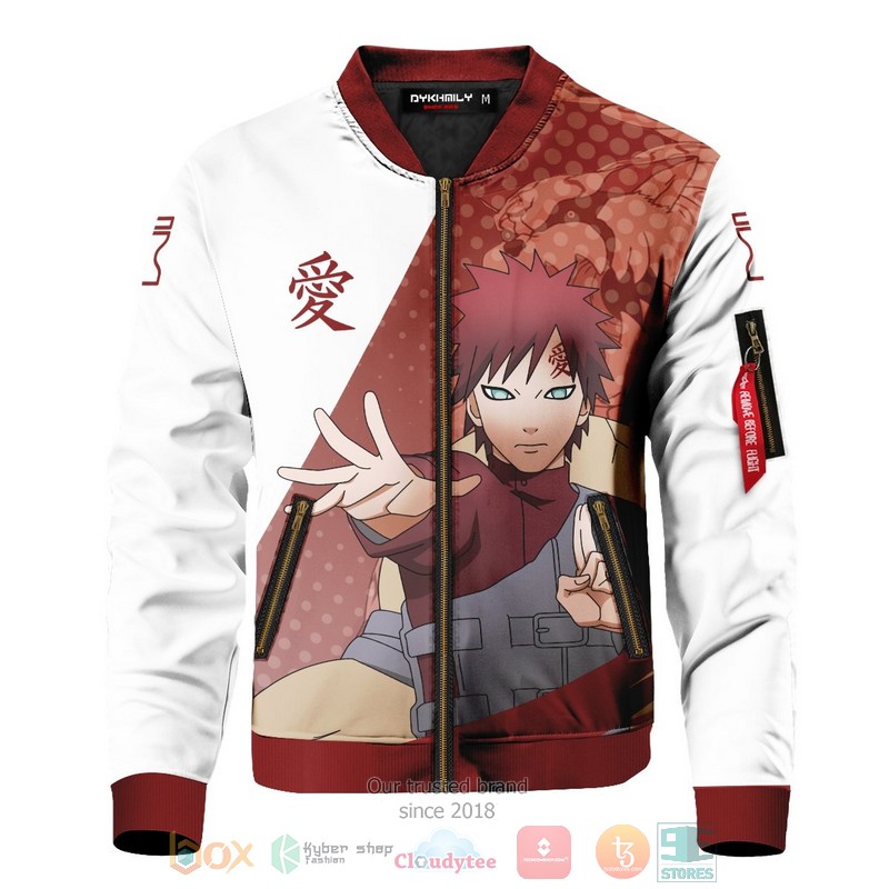 Gaara Of The Sand Bomber Jacket 2 Gaara Of The Sand Bomber Jacket 2