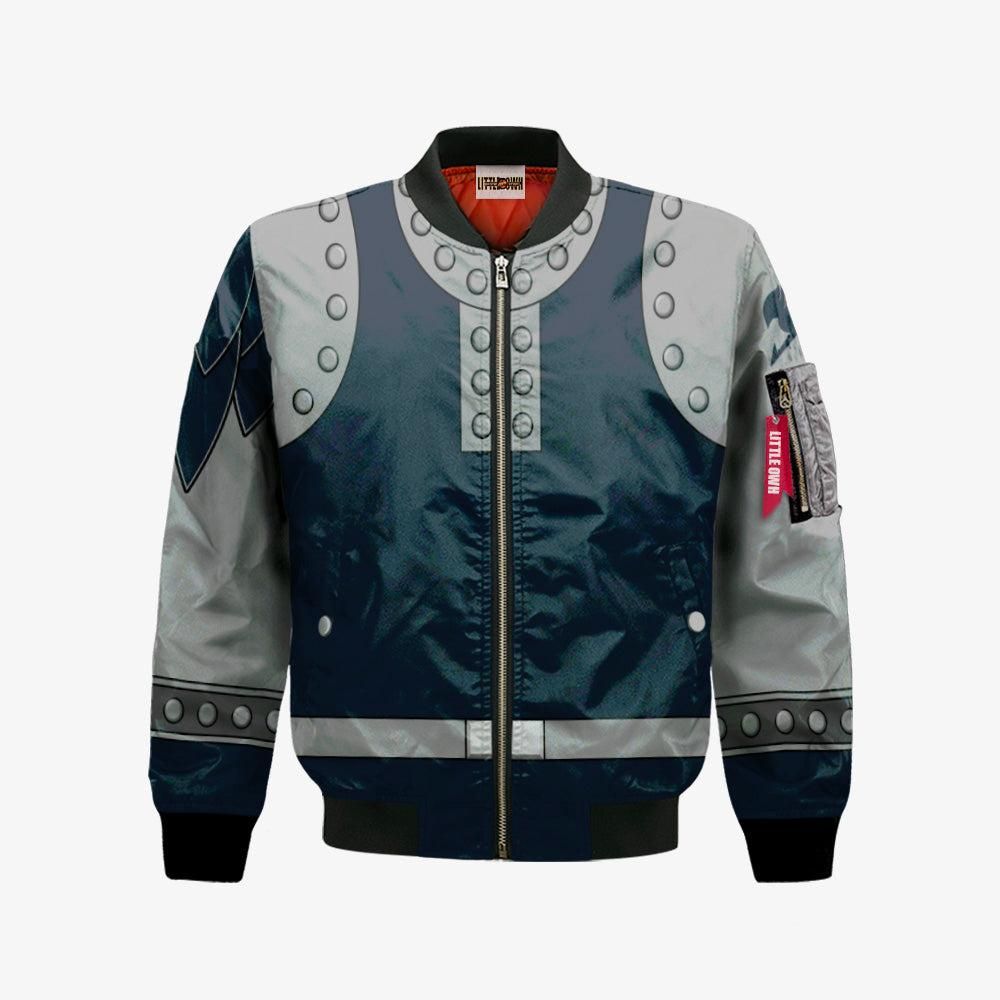 Gajeel Redfox Bomber Jacket Custom Fairy Tail Cosplay Costumes Bomber Jacket Gajeel Redfox Bomber Jacket Custom Fairy Tail Cosplay Costumes Bomber Jacket