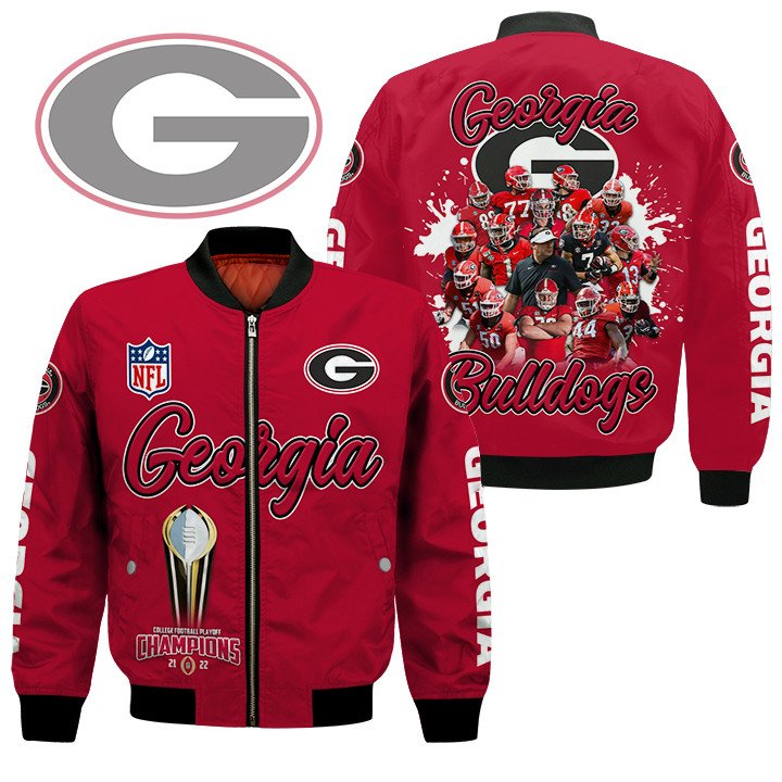 Georgia Bulldogs Players Nfl Bomber Jacket Georgia Bulldogs Players Nfl Bomber Jacket