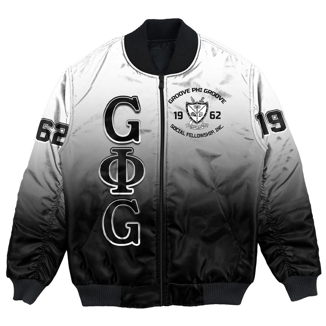 Getteestore Jacket - Groove Phi Groove Gradient Bomber Jackets A31 Bomber Jacket Getteestore Jacket - Groove Phi Groove Gradient Bomber Jackets A31 Bomber Jacket