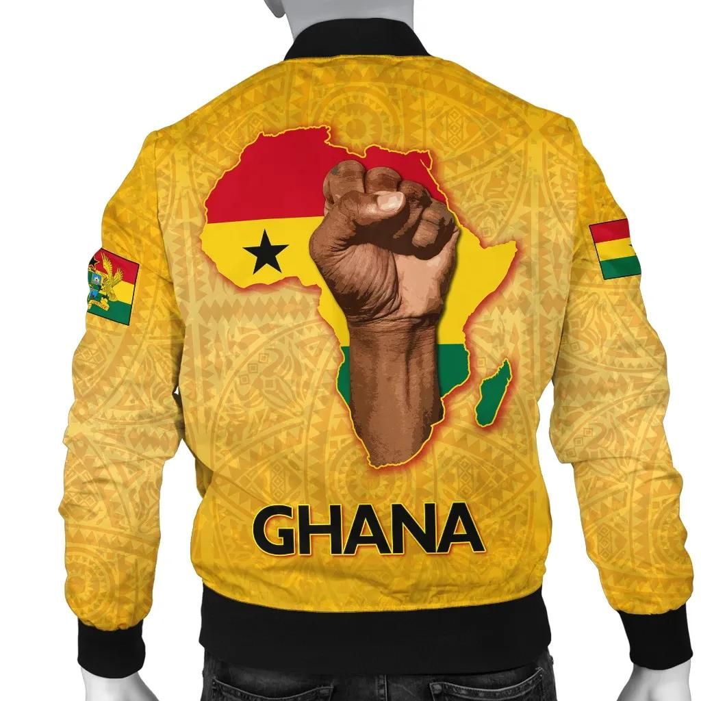 Ghana Africa Freedom Day Men A10 Bomber Jacket Ghana Africa Freedom Day Men A10 Bomber Jacket