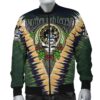 Gilchrist or McGilchrist Ireland Bomber Jacket - GD Irish Legend Shamrock V Tie-Dye A7 Bomber Jacket