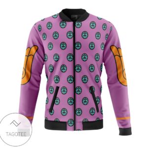 Giorno Giovanna Anime Jojos Bizarre Adventure Casual Bomber Jacket