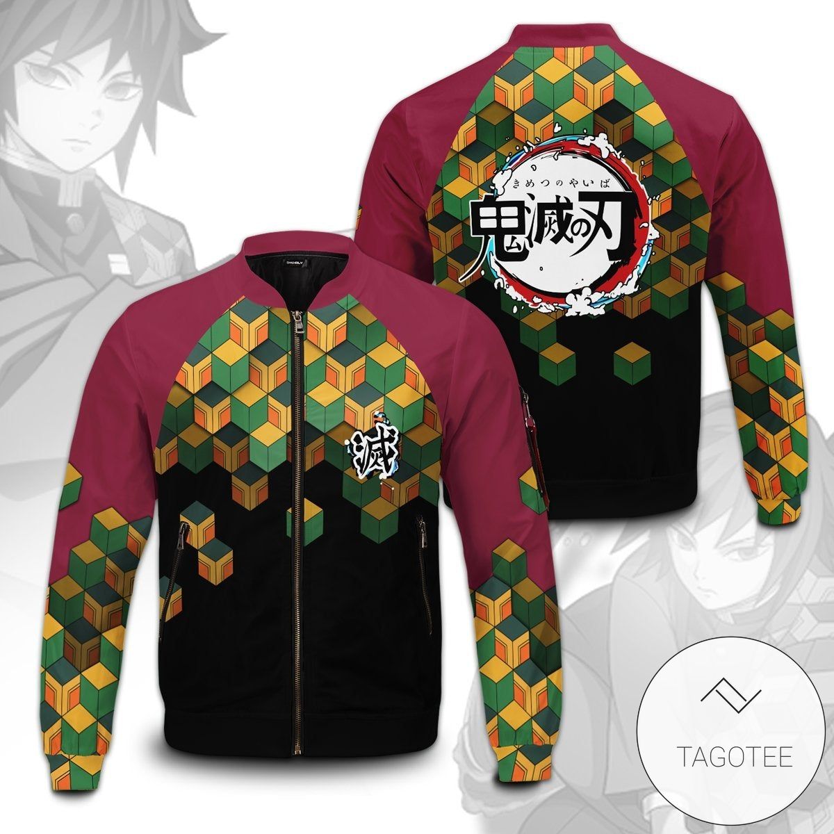Giyu Jersey Bomber Jacket Giyu Jersey Bomber Jacket