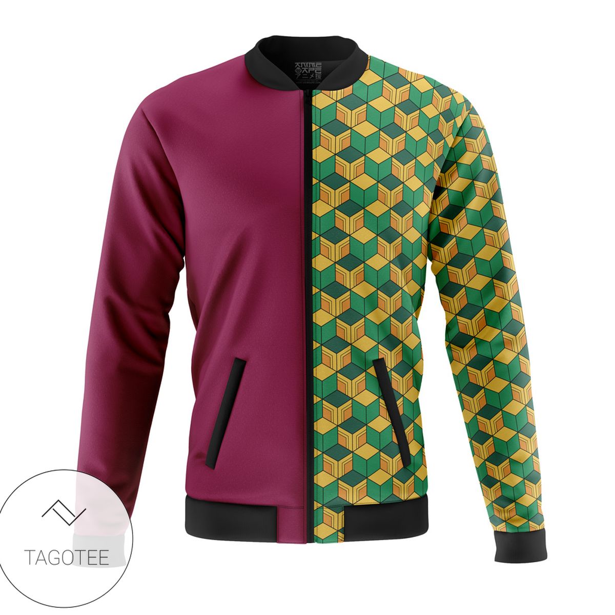Giyu Tomioka Demon Slayer Casual Bomber Jacket Giyu Tomioka Demon Slayer Casual Bomber Jacket