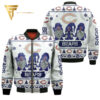 Gnomes Chicago Bears Ugly Christmas Full Print Bomber Jacket