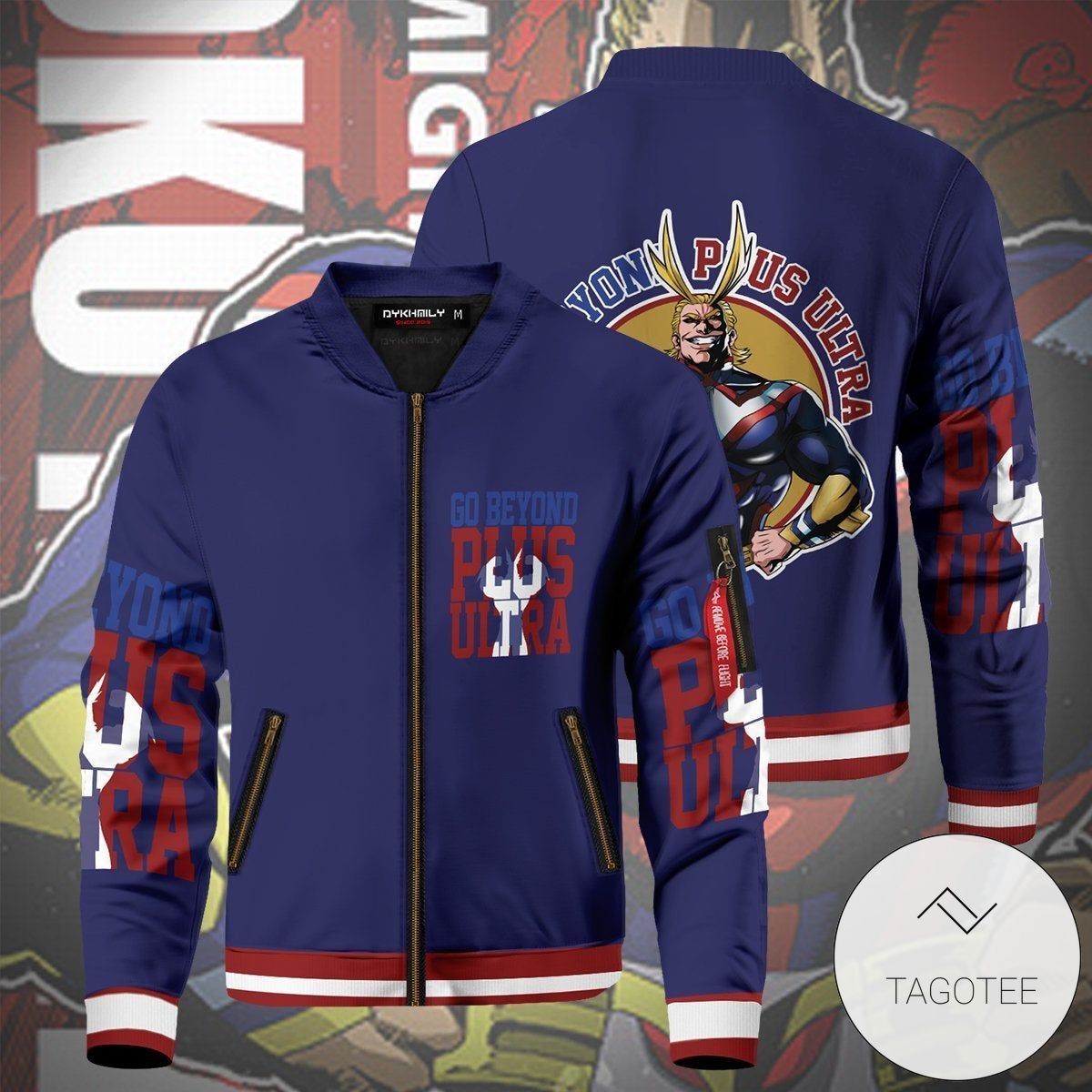 Go Beyond All Might Bomber Jacket Go Beyond All Might Bomber Jacket