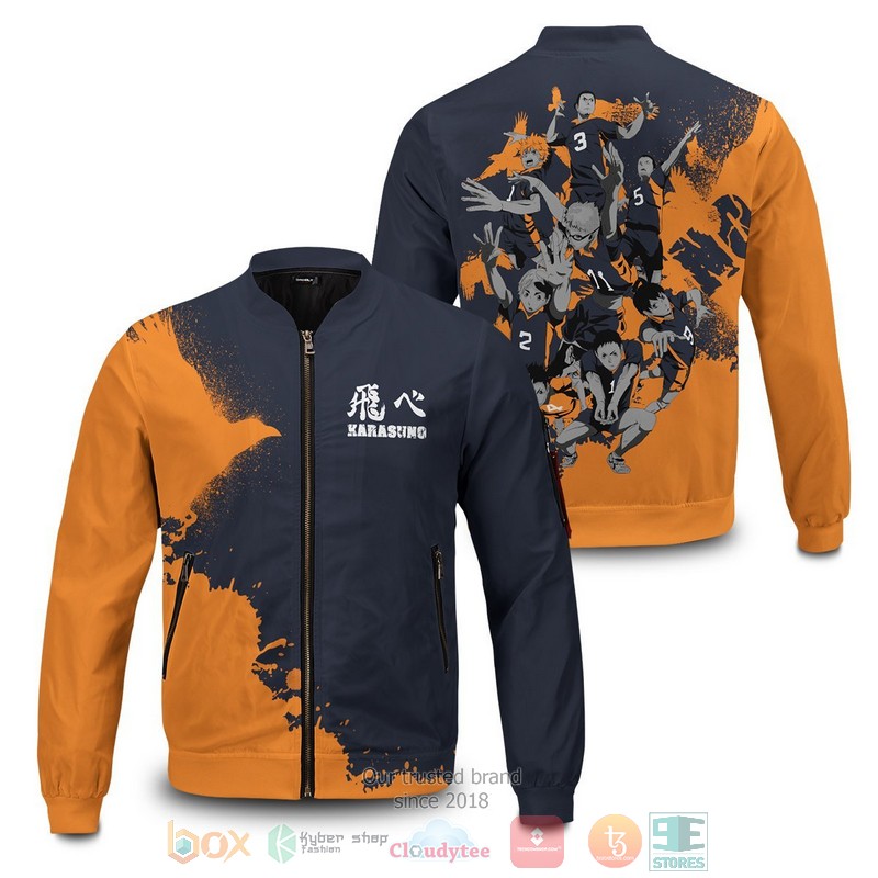 Go Karasuno Bomber Jacket Go Karasuno Bomber Jacket
