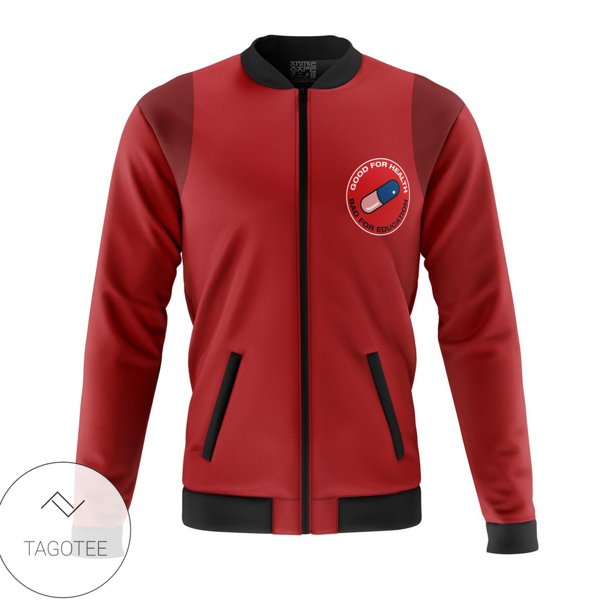 Good For Health Akira Casual Bomber Jacket Good For Health Akira Casual Bomber Jacket