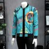 Graph Print Casual Men Bomber Jacket
