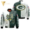 Green Bay Packers Signatures Full Print Bomber Jacket