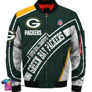 Green Bay Packers Super Bowl Champions Bomber Jacket