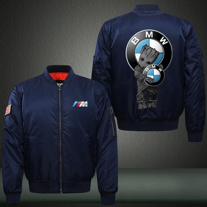 Groot Hug Bmw Bomber Jacket Groot Hug Bmw Bomber Jacket