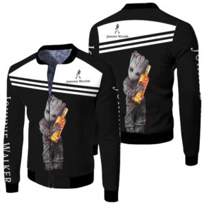 Groot Loves Johnnie Walker 3D Bomber Jacket