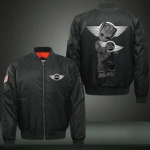 Groot Mini Bmw Logo 3D Bomber Jacket