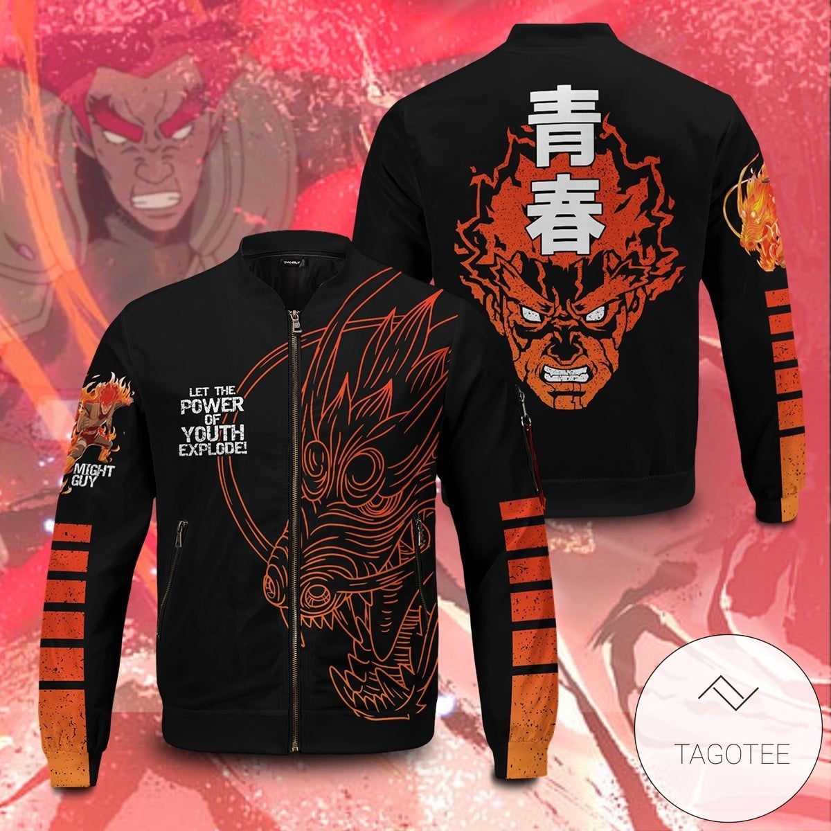 Guy Power Of Youth Bomber Jacket Guy Power Of Youth Bomber Jacket