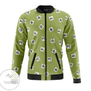 Gyomei Himejema Demon Slayer Casual Bomber Jacket