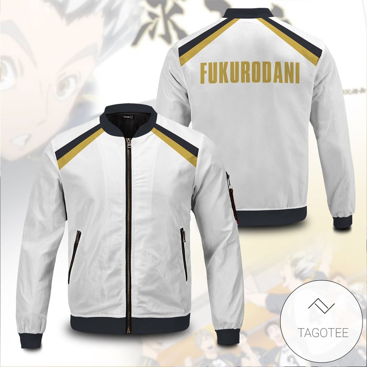 Haikyuu Fukurodani Bomber Jacket 2 Haikyuu Fukurodani Bomber Jacket 2