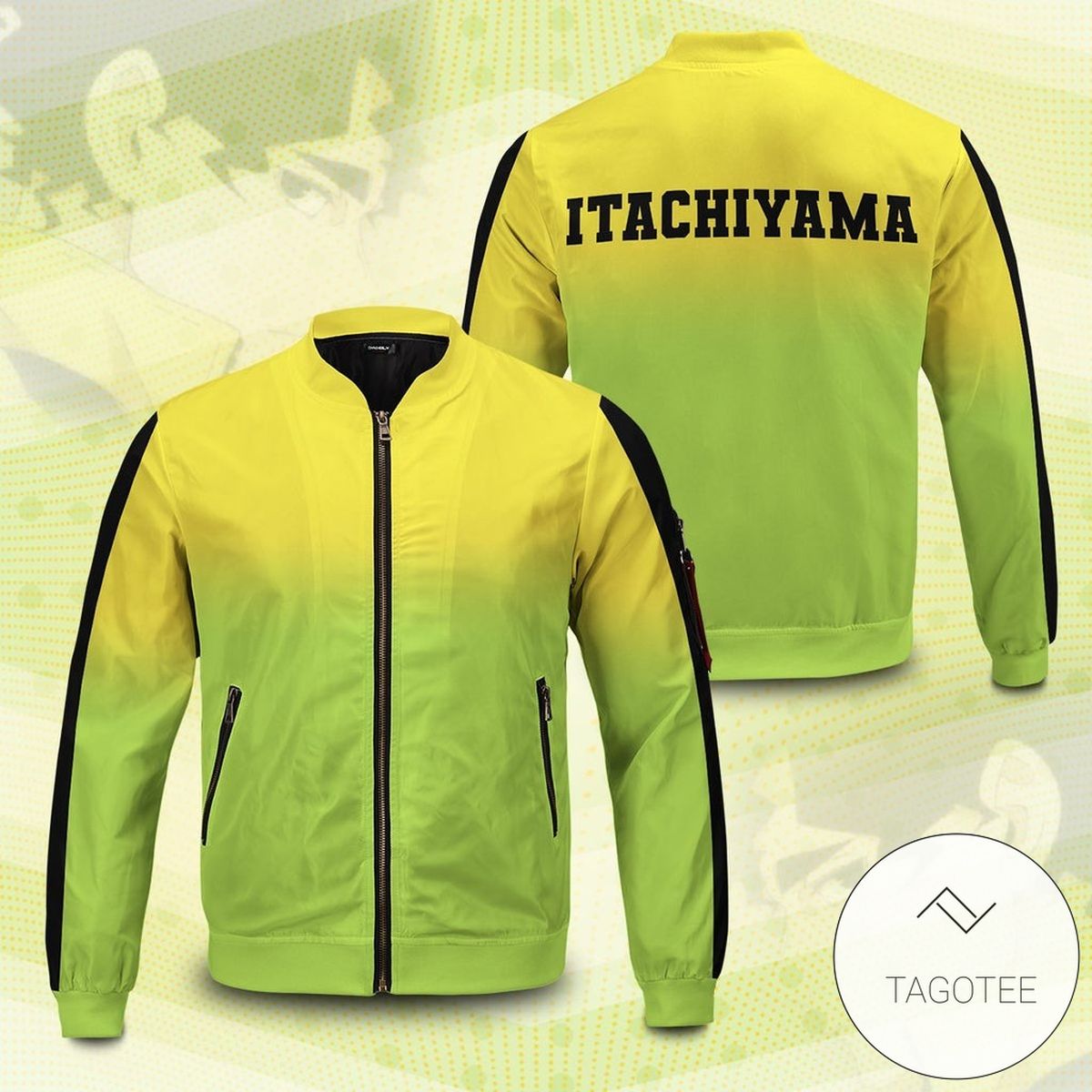 Haikyuu Itachiyama Bomber Jacket Haikyuu Itachiyama Bomber Jacket