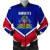 Haiti Coat Of Arms Men Bomber Jacket Lucian Style J5W Bomber Jacket