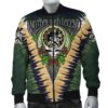 Halloran or O'Halloran Ireland Bomber Jacket - GD Irish Legend Shamrock V Tie-Dye A7 Bomber Jacket
