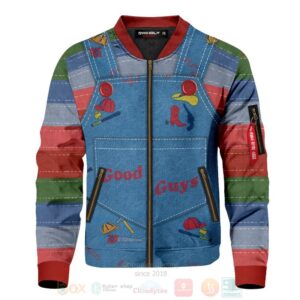 Halloween Chucky The Doll Bomber Jacket