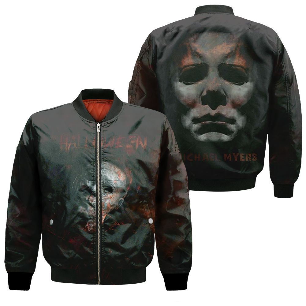 Halloween Michael Myers 3D Bomber Jacket Halloween Michael Myers 3D Bomber Jacket