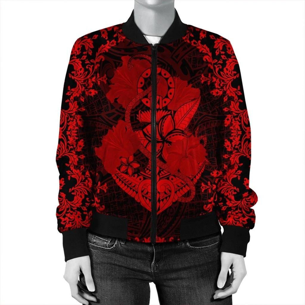 Hawaii-Anchor-Hibiscus-Flower-Vintage-Bomber-Jacket-AH-Red-J5R-Bomber-Jacket-2