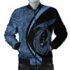 Hawaii Fish Hook Polynesian Bomber Jacket - Circle Style Pastel - AH - J4R Bomber Jacket