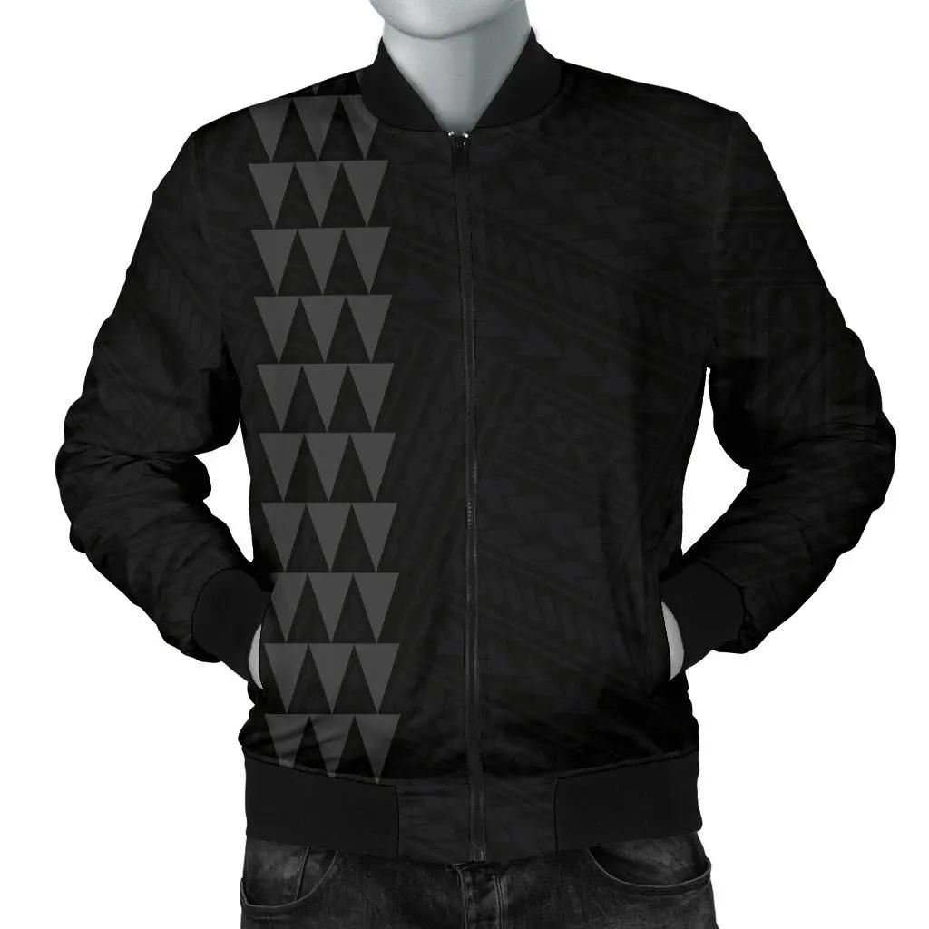 Hawaii Kakau Polynesian Anchor Personalized Men's Bomber Jacket - Grey - AH - J6 Bomber Jacket Hawaii Kakau Polynesian Anchor Personalized Men's Bomber Jacket - Grey - AH - J6 Bomber Jacket