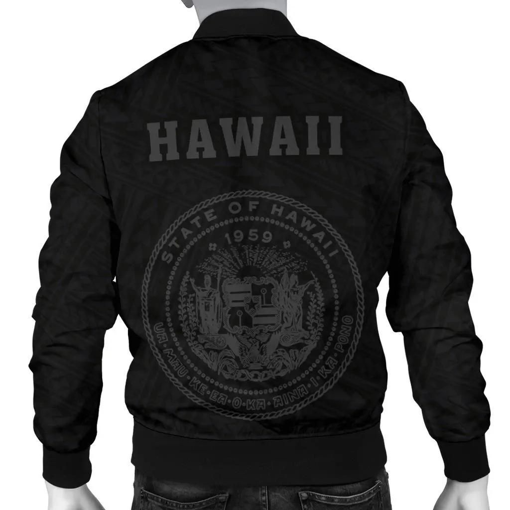 Hawaii-Kakau-Polynesian-Coat-Of-Arms-Mens-Bomber-Jacket-Grey-AH-J6-Bomber-Jacket-1