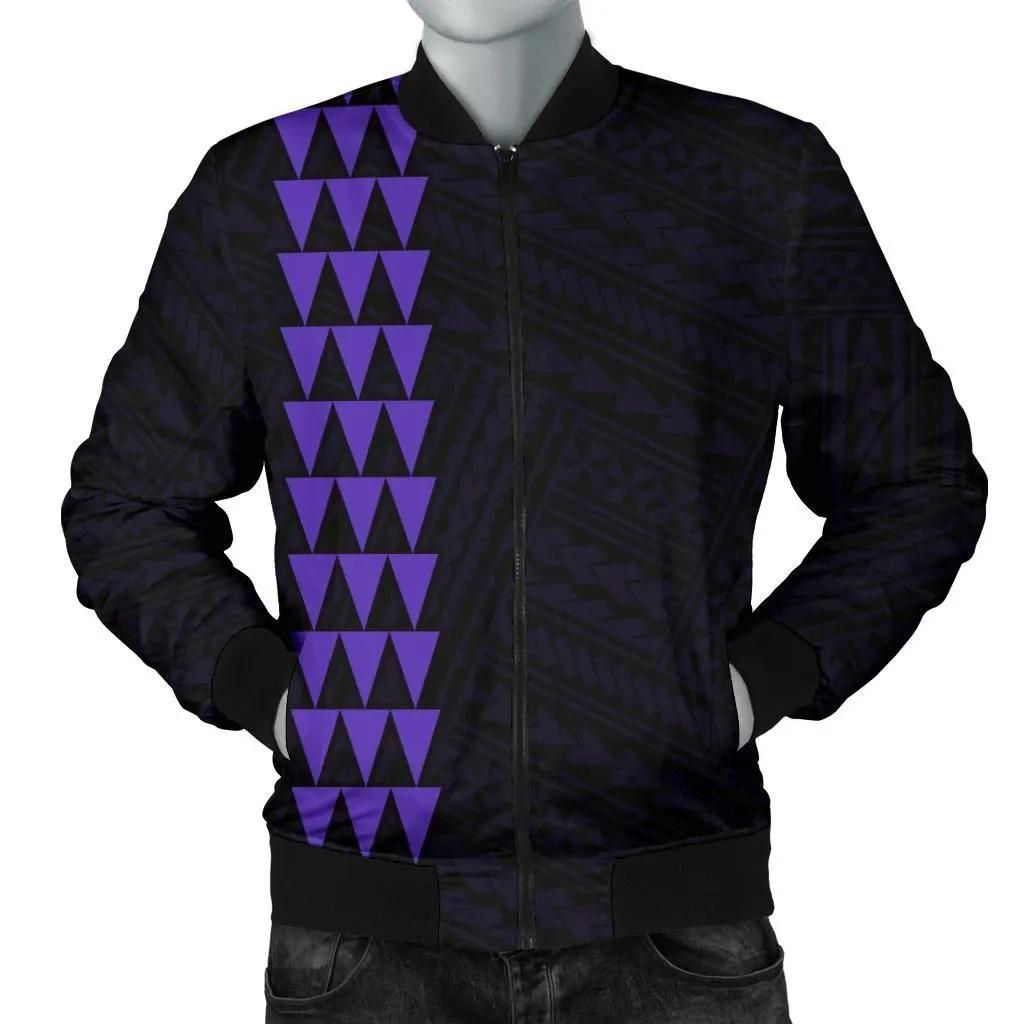 Hawaii-Kakau-Polynesian-Coat-Of-Arms-Personalized-Mens-Bomber-Jacket-Purple-AH-J6-Bomber-Jacket-2