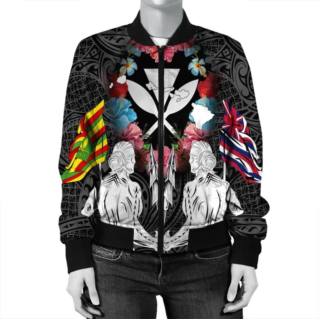 Hawaii-Map-Kanaka-Two-Men-Holding-Flag-Bomber-Jacket-AH-J5R-Bomber-Jacket-2
