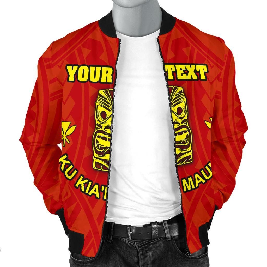 Hawaii-Mauna-Kea-Mens-Custom-Personalised-Bomber-Jacket-Tiki-Mask-BN12-Bomber-Jacket-2