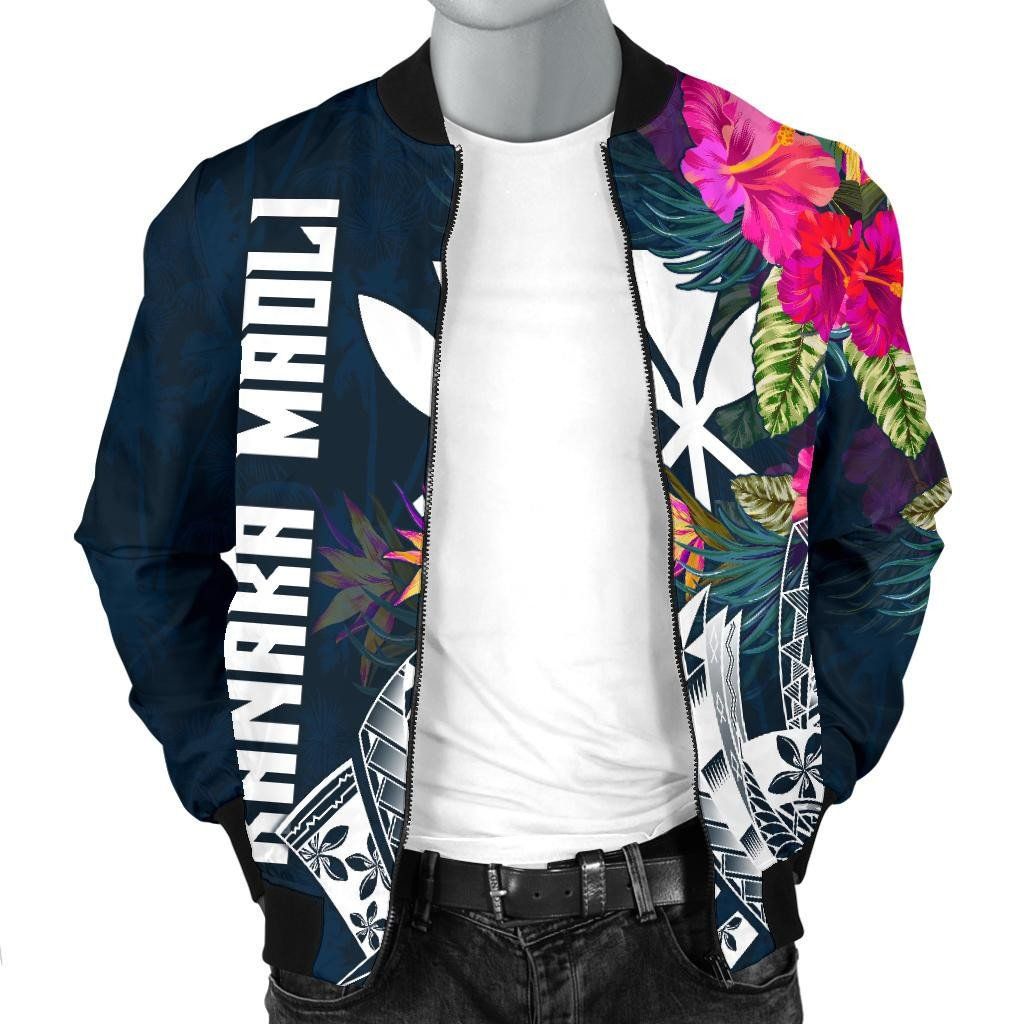 Hawaii-Mens-Bomber-Jacket-Polynesian-Hibiscus-with-Summer-Vibes-BN15-Bomber-Jacket-2