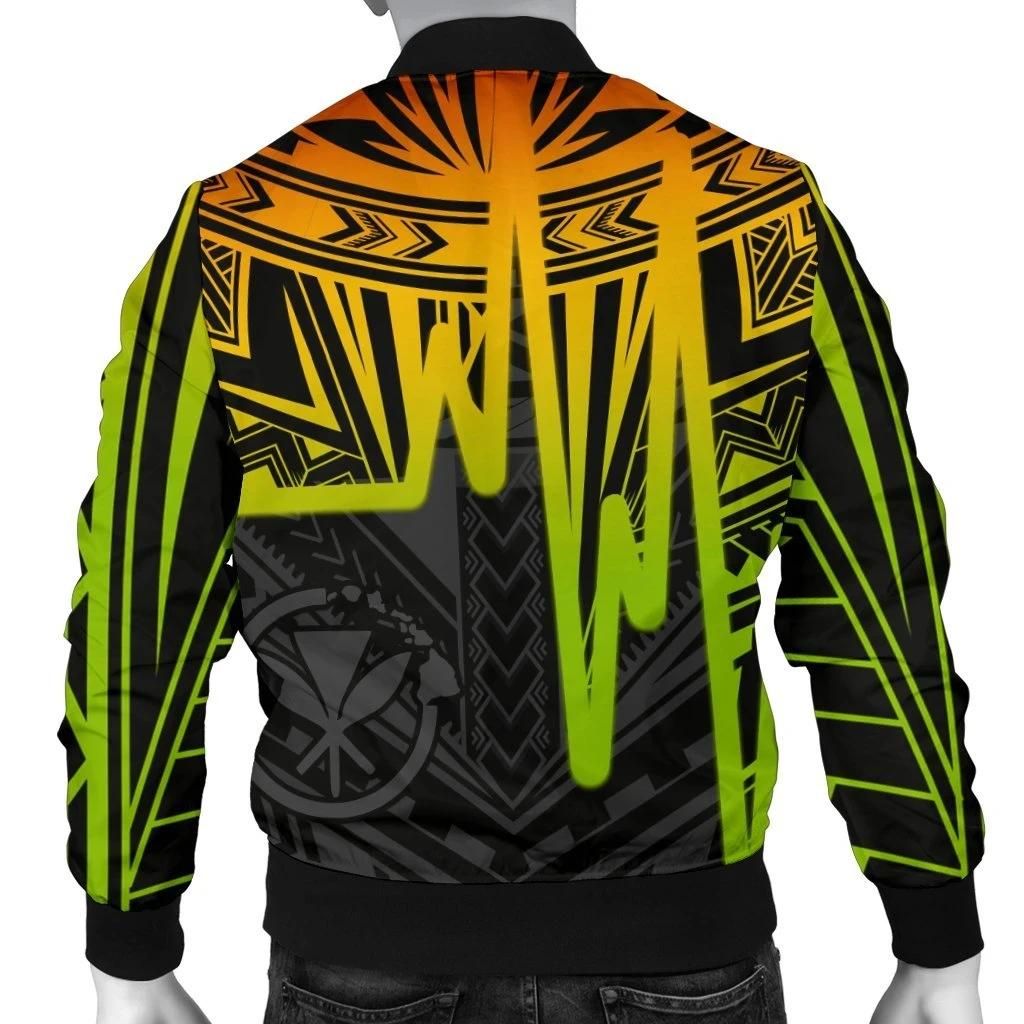 Hawaii-Personalised-Mens-Bomber-Jacket-Kanaka-Maoli-With-Polynesian-Pattern-In-Heartbeat-Style-Reggea-BN25-Bomber-Jacket-1
