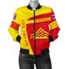 Hawaii Polynesian Mauna Kea Sport Women's Bomber Jacket - Premium Style - AH - J7 Bomber Jacket